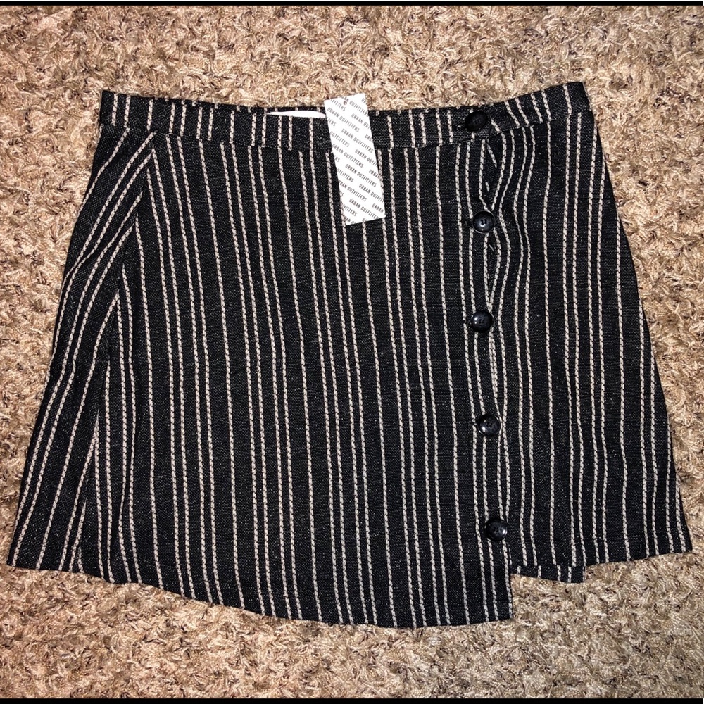 Urban Outfitters Button Down Knit Mini Skirt